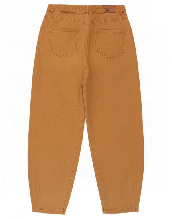 Jeans corti affusolati da uomo Zara EU 40 medio W30 L22 cotone beige