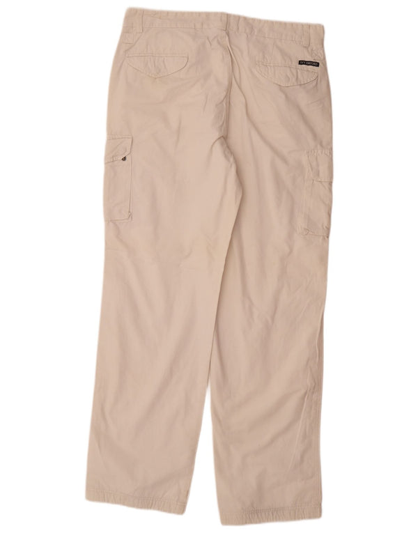 Pantaloni cargo da jogging da uomo Ivy Oxford IT 52 XL W34 L32 Cotone beige