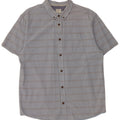 Camicia a maniche corte da uomo O'Neill XL a righe blu