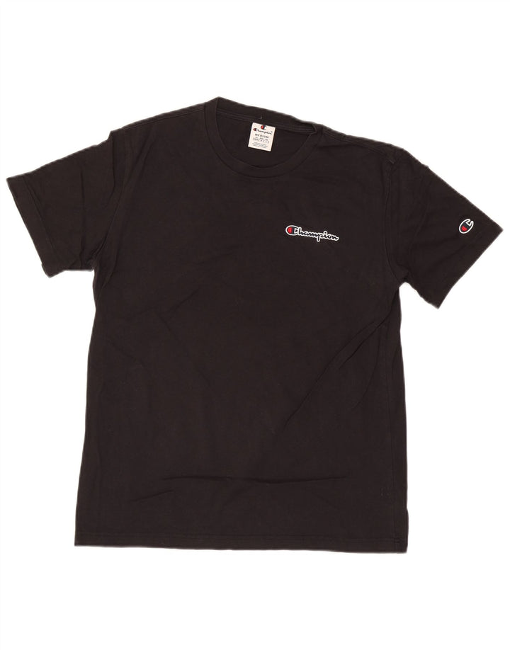 T-shirt da uomo Champion Top media nera