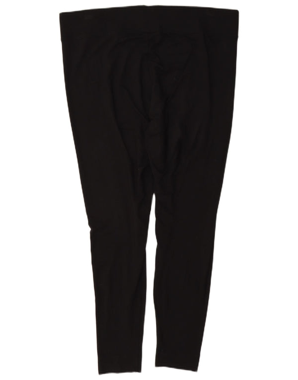 Leggings da donna Marks & Spencer UK 18 XL viscosa nera