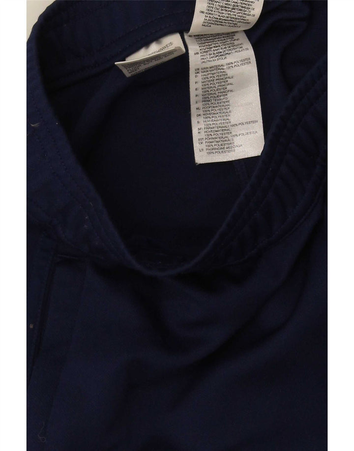 Pantaloni da tuta Adidas Climacool da uomo piccoli in poliestere blu navy