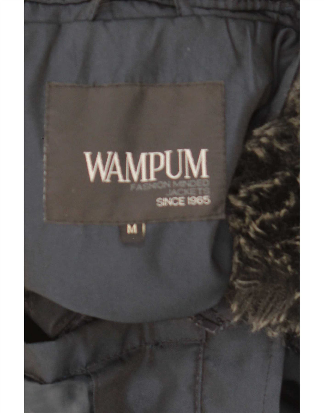 Giacca utility da uomo Wampum UK 38 poliestere blu navy medio