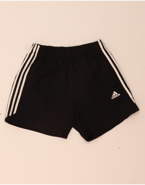 Pantaloncini sportivi ADIDAS Climalite da uomo piccoli in poliestere nero