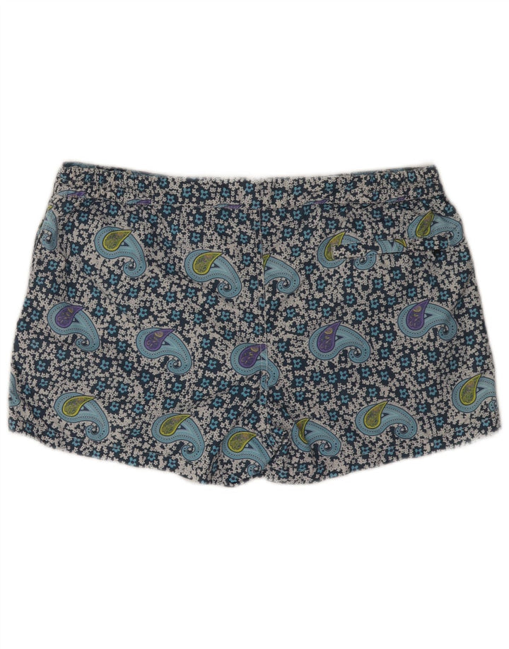 Pantaloncini da bagno uomo MC2 SAINT BARTH Large blu Paisley in poliammide