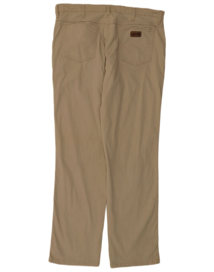 Pantaloni casual dritti da uomo WRANGLER W38 L33 Beige