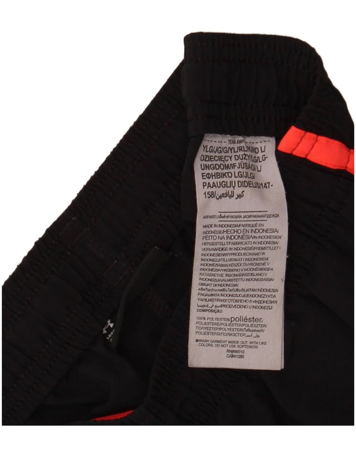 Under Armour Pantaloncini sportivi grafici da ragazzo 11-12 anni Large Nero Poliestere