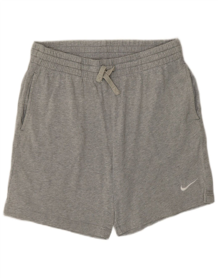 Pantaloncini casual Nike da uomo piccoli grigi