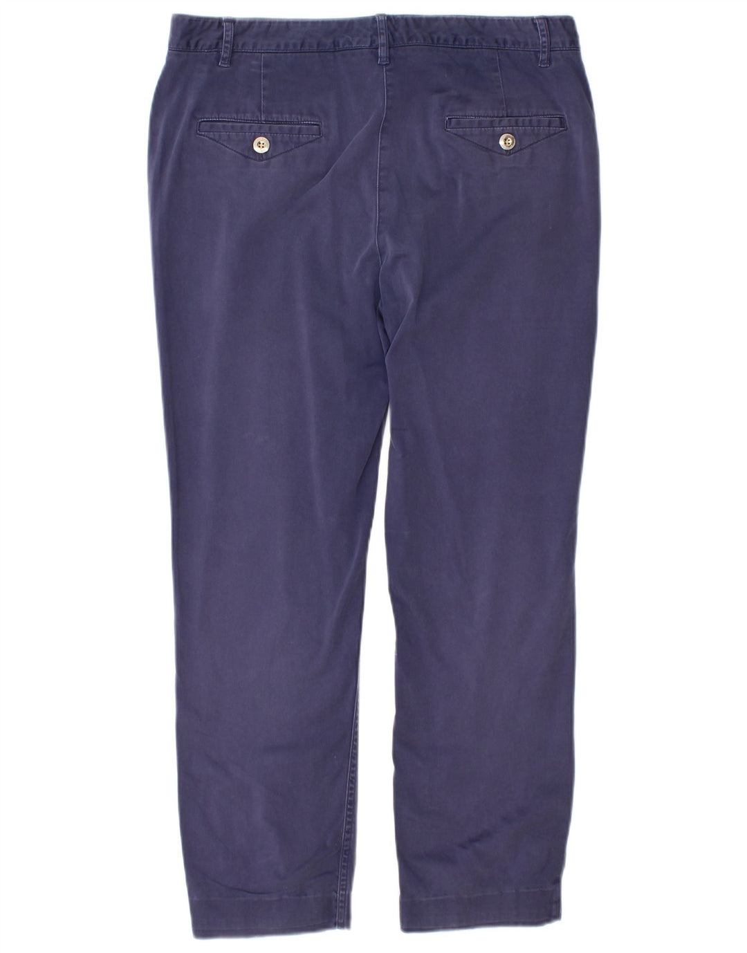 Pantaloni chino da donna MARKS & SPENCER UK 12 medi W30 L26 Blu navy