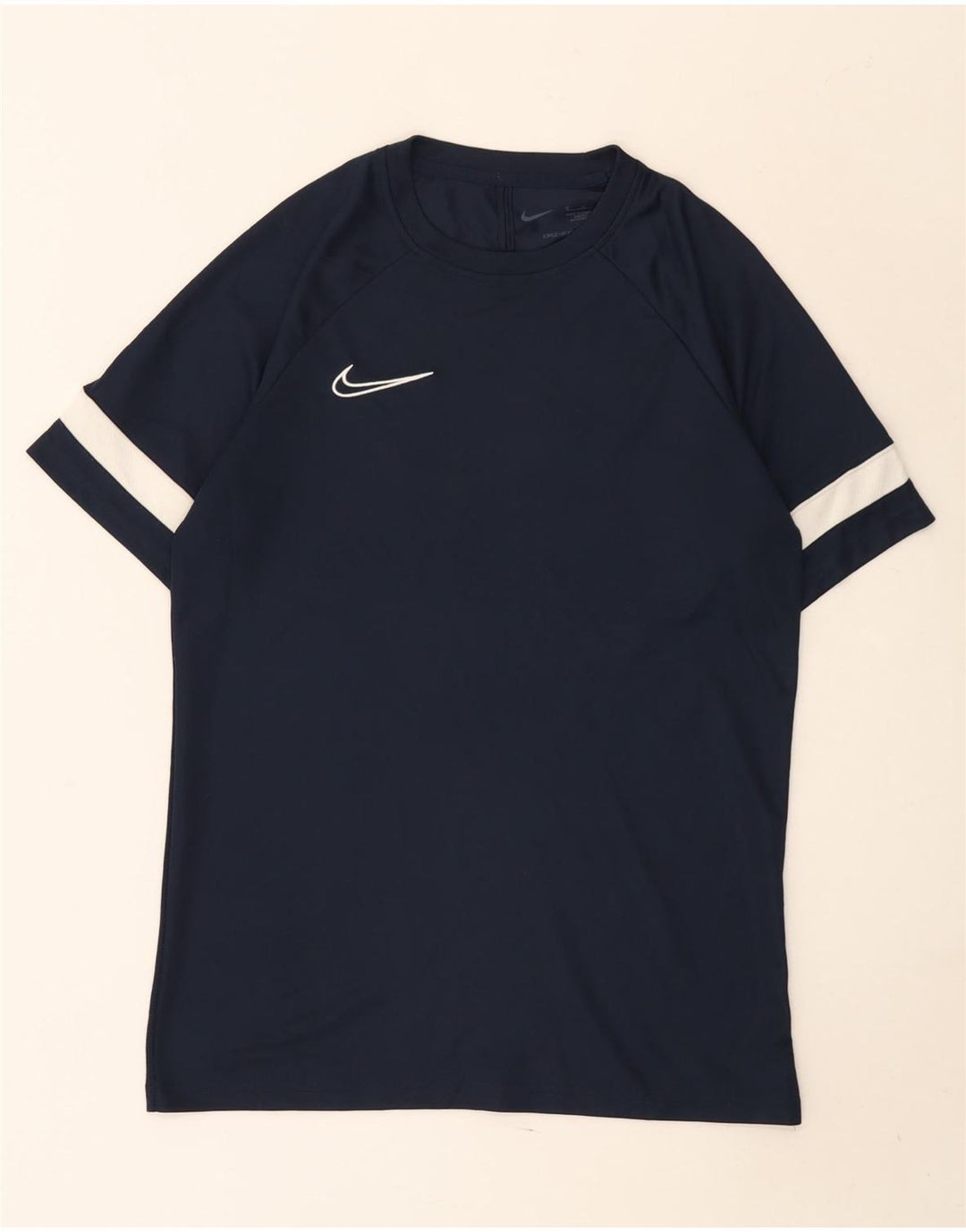 T-shirt Nike Dri Fit da uomo, color block medio, blu navy