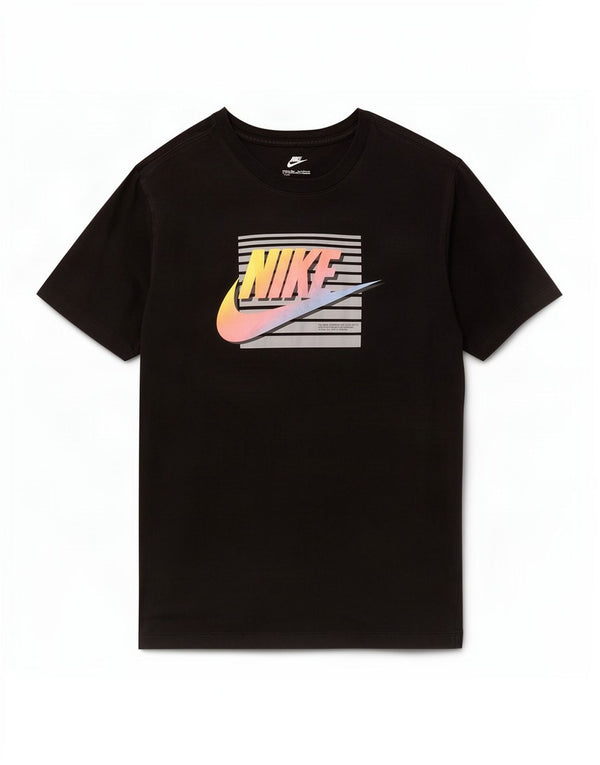 T-shirt grafica Nike da uomo grande nera