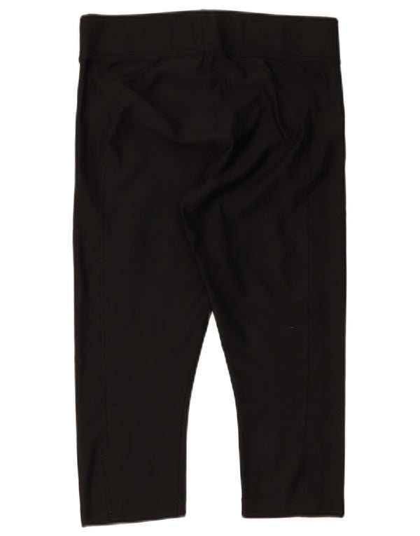 Leggings Capri Heat Gear da donna Under Armour UK 14 Large Nero