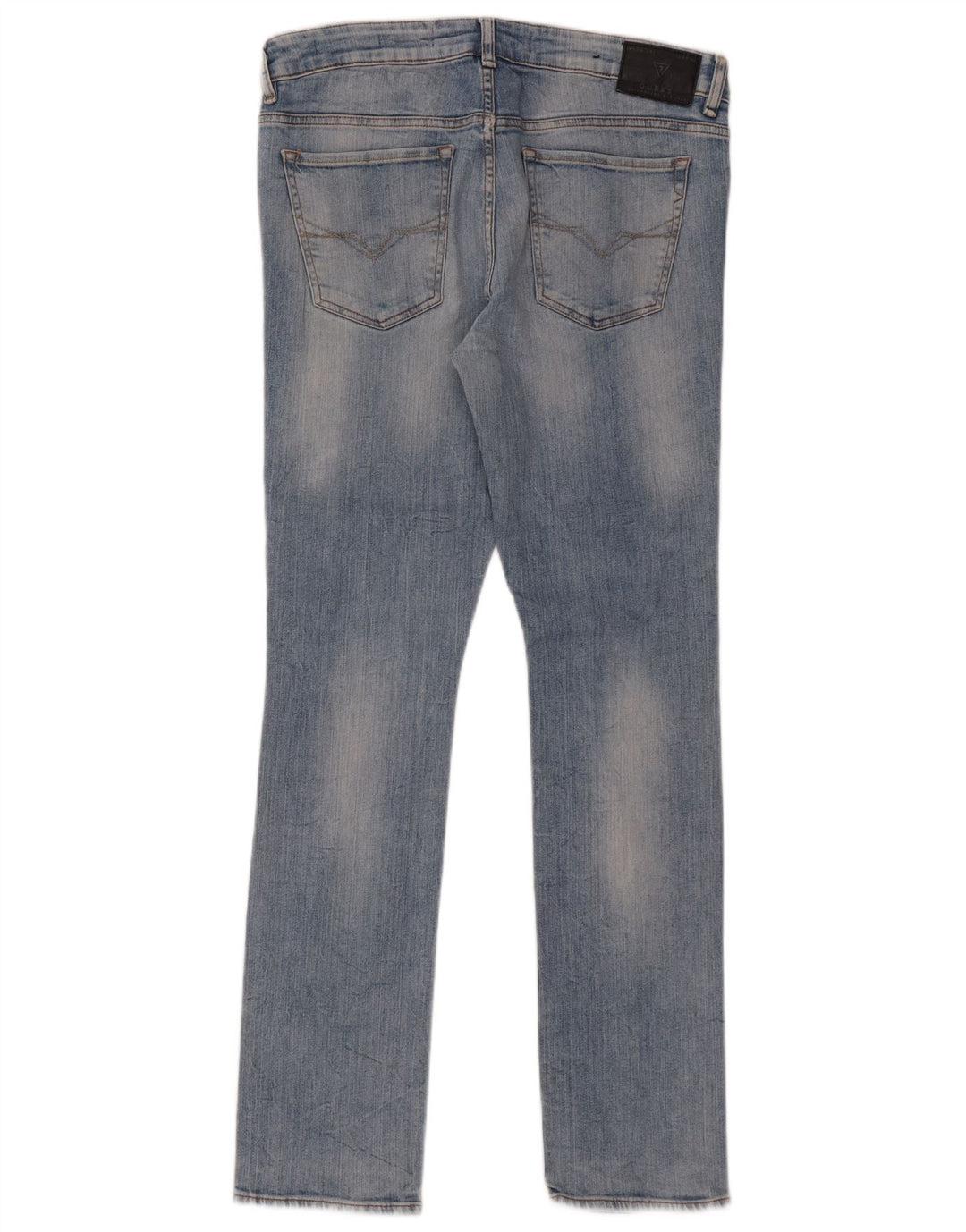 Jeans skinny da uomo Guess W33 L32 in cotone blu