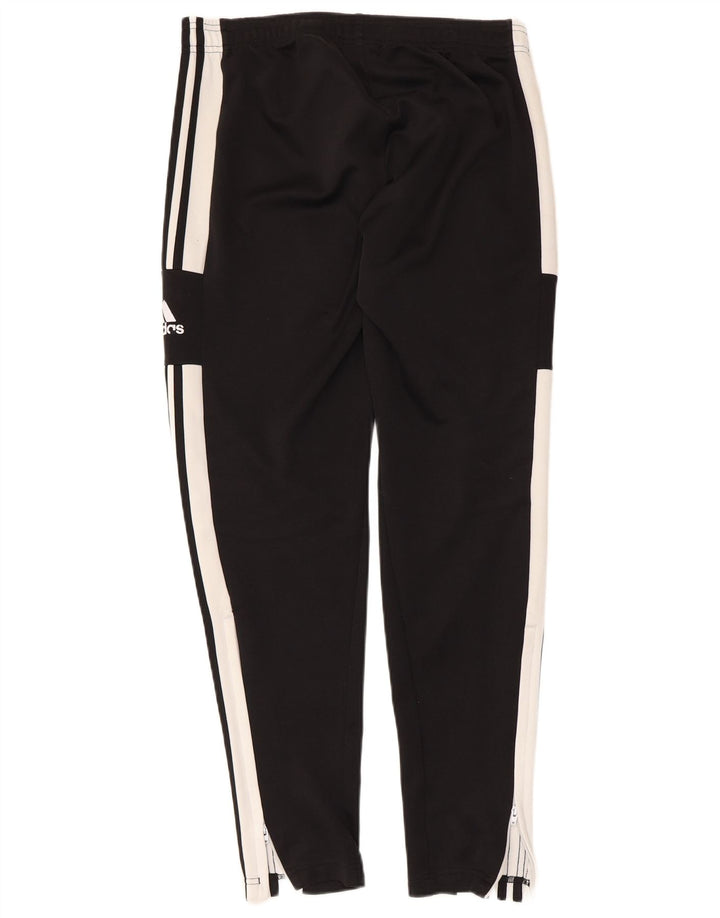 Pantaloni da tuta grafica da uomo Adidas, poliestere nero medio