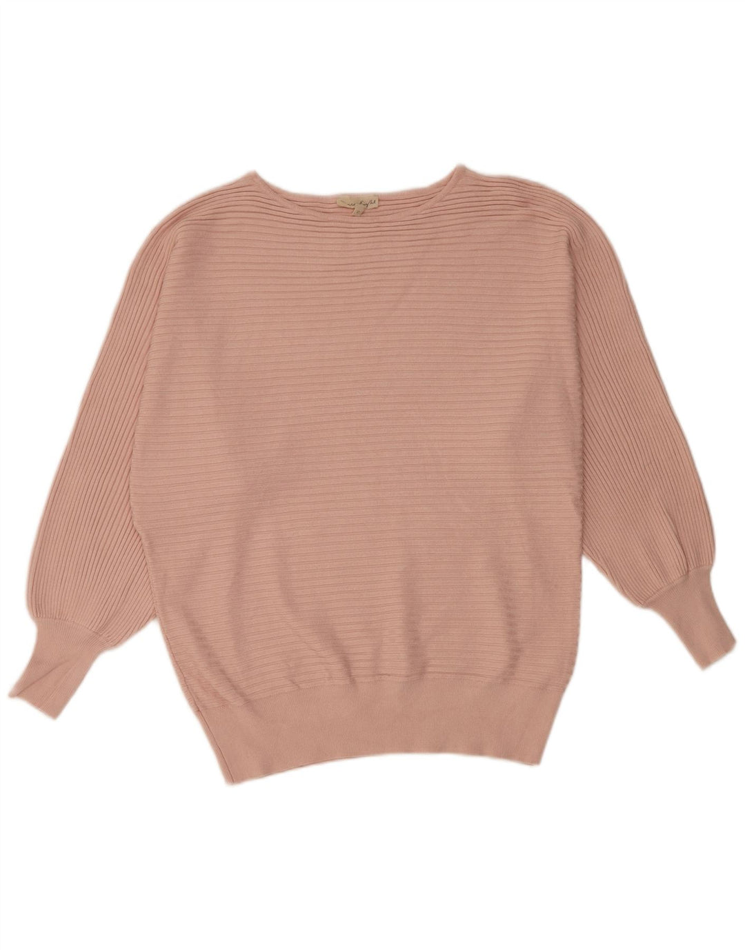 Maglione maglione con scollo a barca da donna Phase Eight UK 14 Viscosa rosa medio
