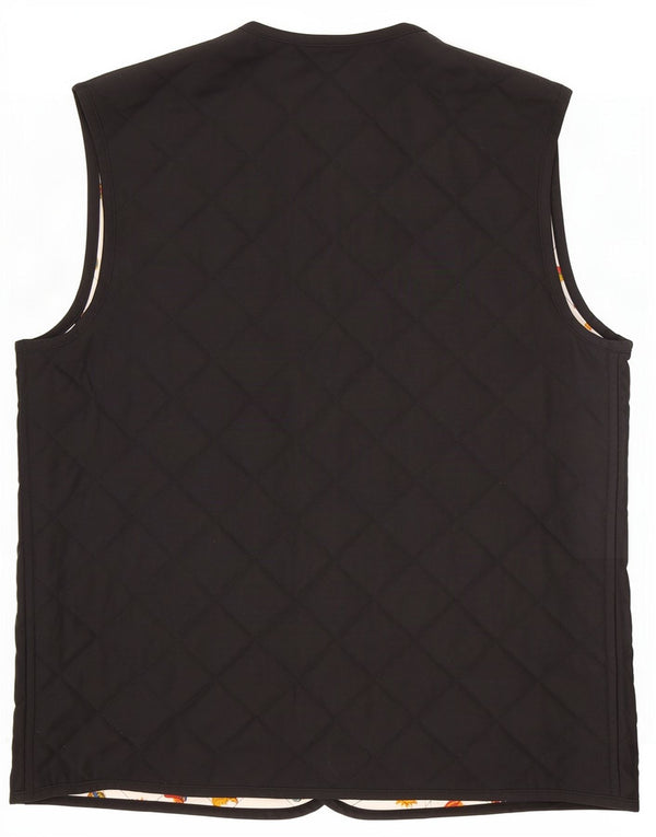 Schneiders Womens Quilted Gilet UK 12 Medium Black Polyester