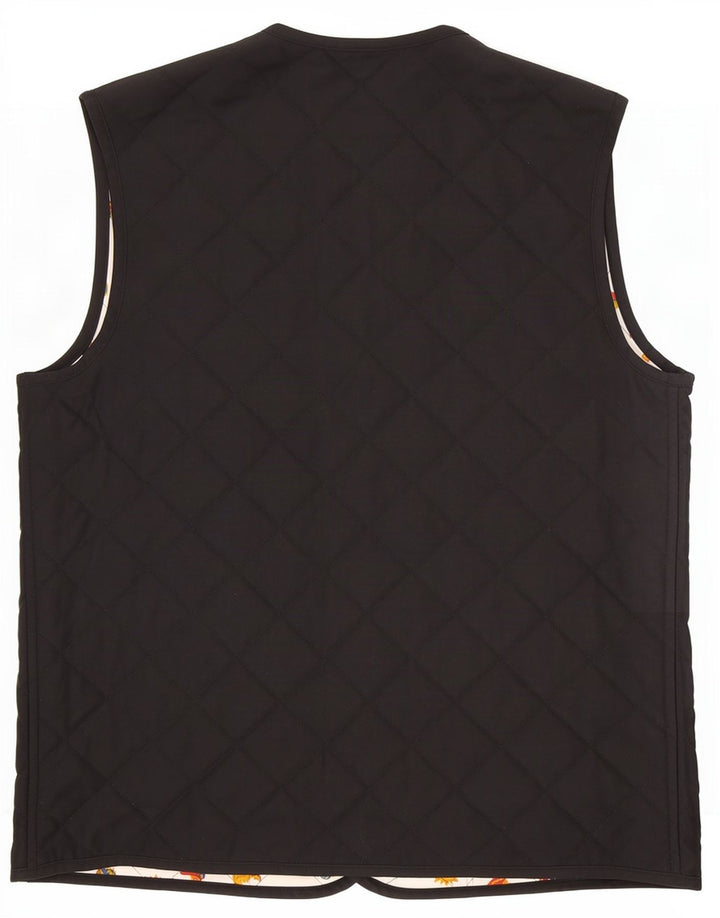 Gilet trapuntato da donna Schneiders UK 12 medio poliestere nero