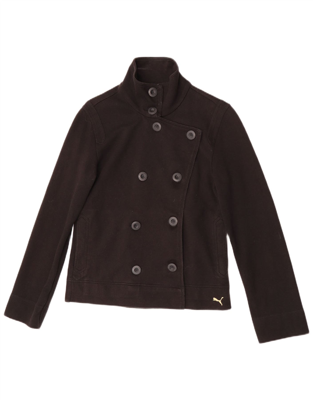 Cappotto da marinaio da donna Puma UK 14 medio nero