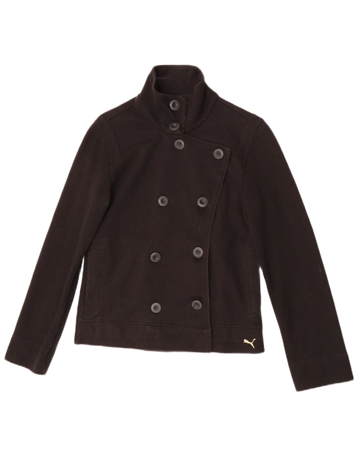 Cappotto da marinaio da donna Puma UK 14 medio nero