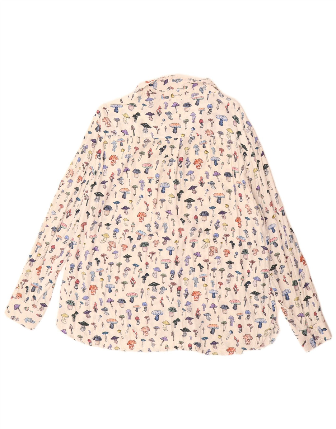 Camicetta da donna con motivo astratto French Connection UK 14 grande bianca