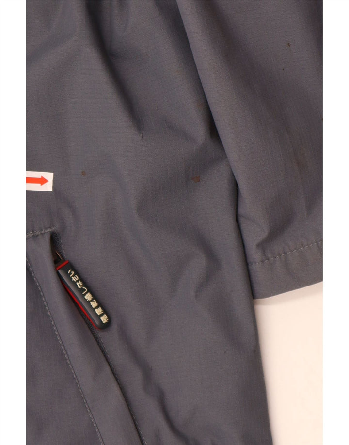 Giacca a vento con cappuccio Windhiker da uomo SUPERDRY UK 38 Grigio medio