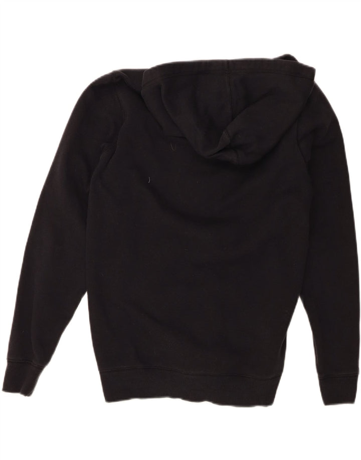 Maglione con cappuccio e zip da uomo Under Armour piccolo in cotone nero