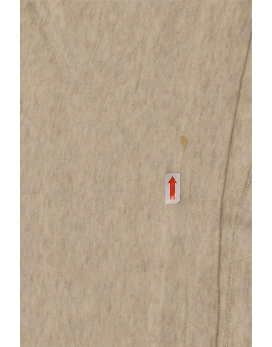 POLO RALPH LAUREN Polo da uomo a maniche lunghe grande in cotone screziato beige