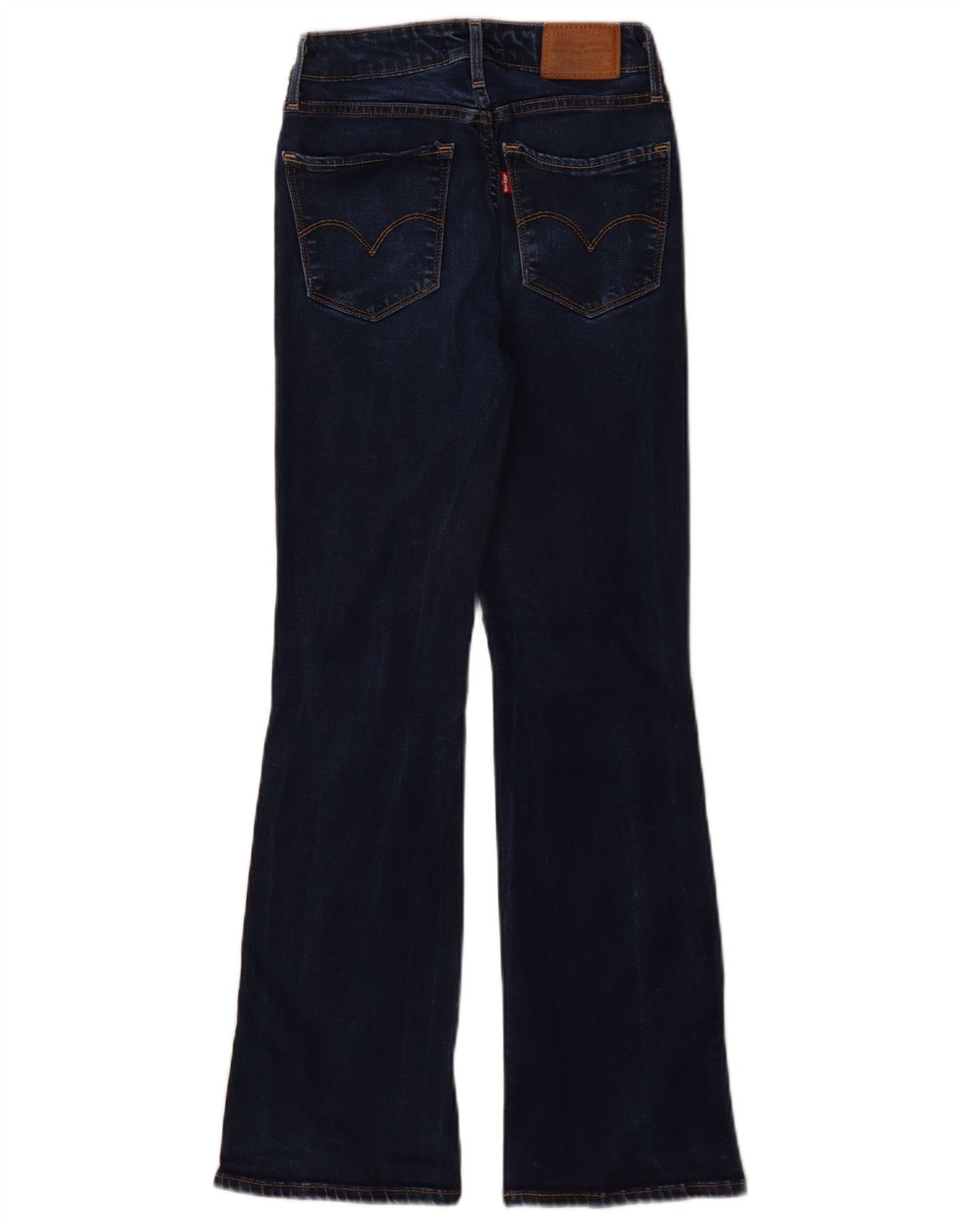 Jeans Levi's da donna 725 bootcut a vita alta W25 L30 Lyocell blu navy