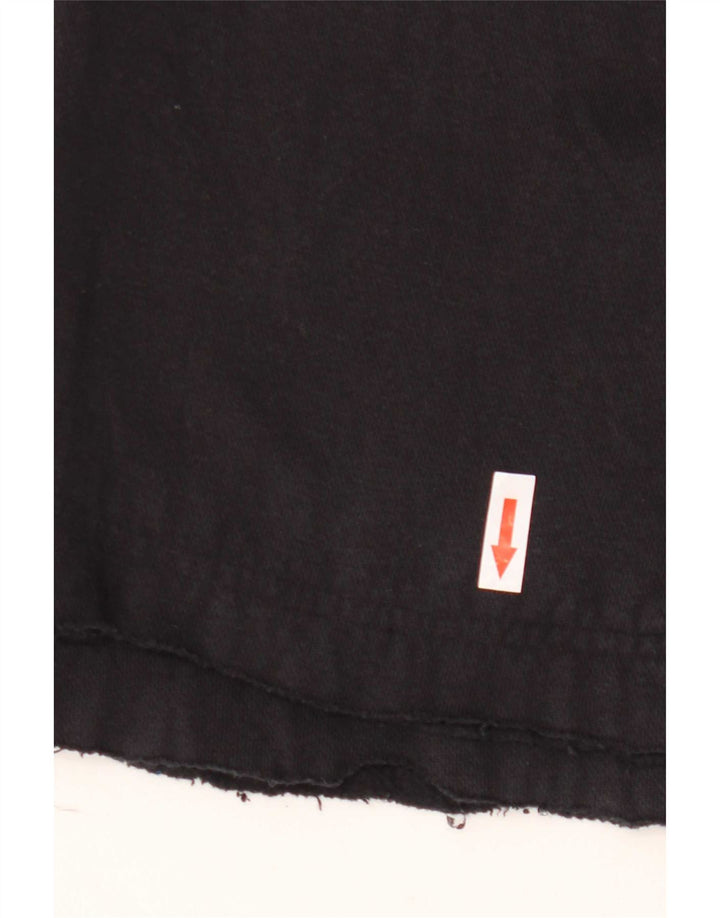 Pantaloni da tuta con grafica Nike da uomo, grandi, in cotone nero