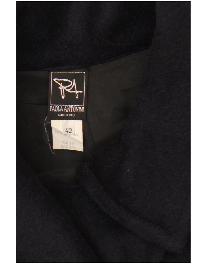 PAOLA ANTONINI Soprabito Oversize da Donna IT 42 Medio Blu Navy