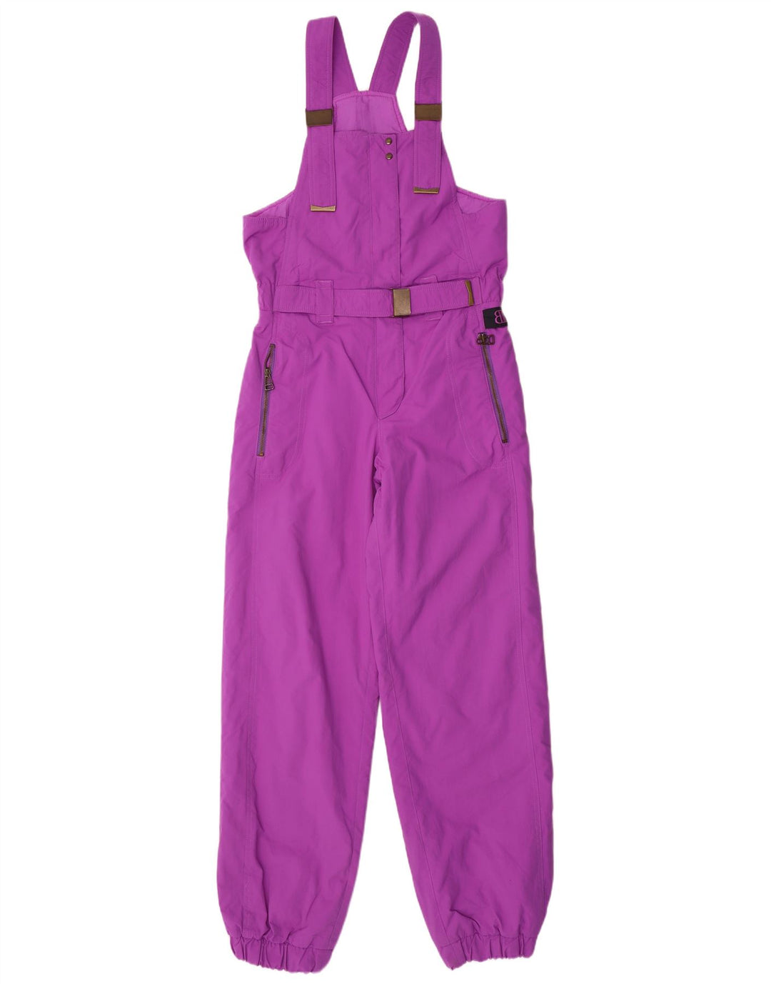 Pantaloni da sci salopette da donna Belfe UK 12 medio viola