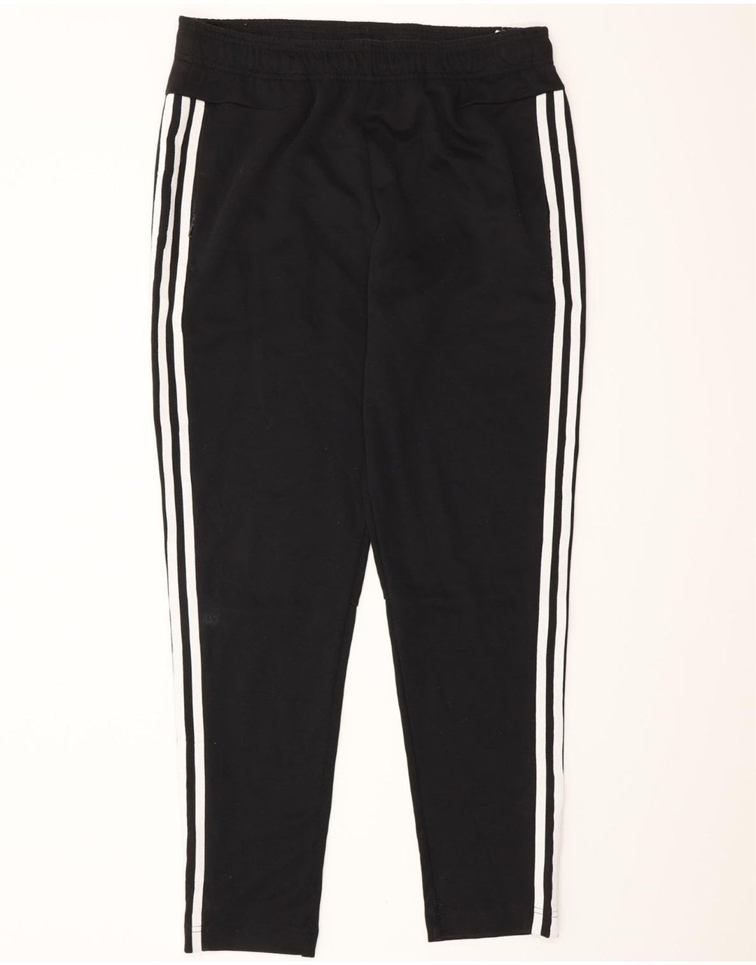 Pantaloni da tuta da uomo ADIDAS medio nero in poliestere