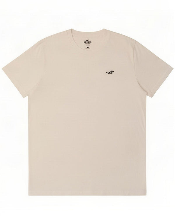 Hollister Mens T-Shirt Top Large White Cotton