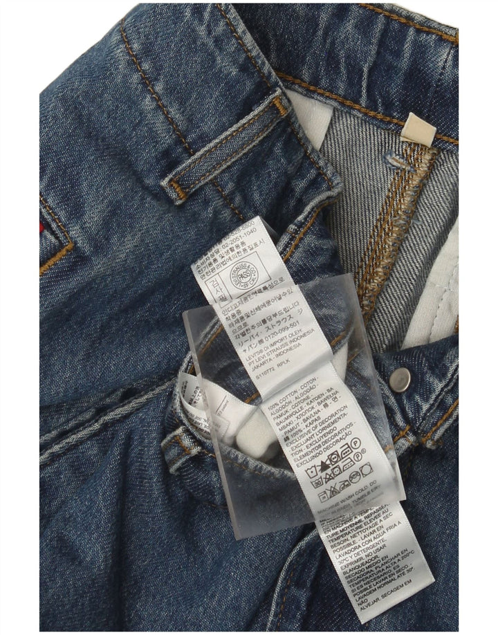 Jeans Levi's da donna a gamba larga W30 L31 cotone blu