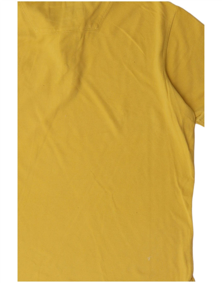 Polo Timberland da uomo Earthkeepers grande in cotone giallo