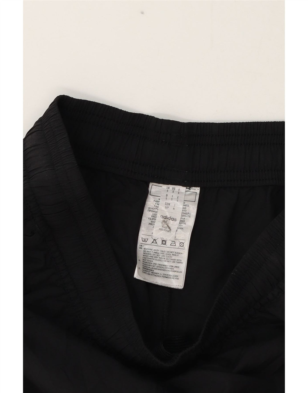 Pantaloncini sportivi da uomo Adidas Small neri in poliammide