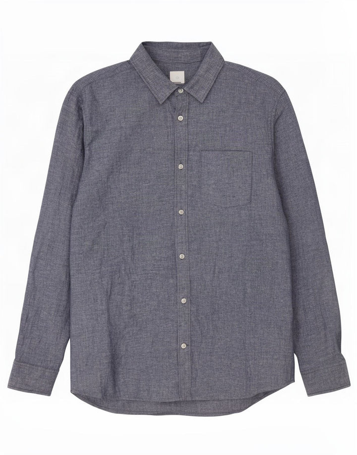 Camicia da uomo Gap Standard Fit Large Blu Navy