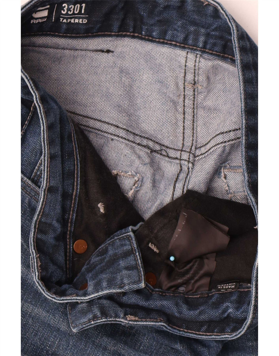 Jeans affusolati G-Star da donna 3301 W29 L34 Blu navy