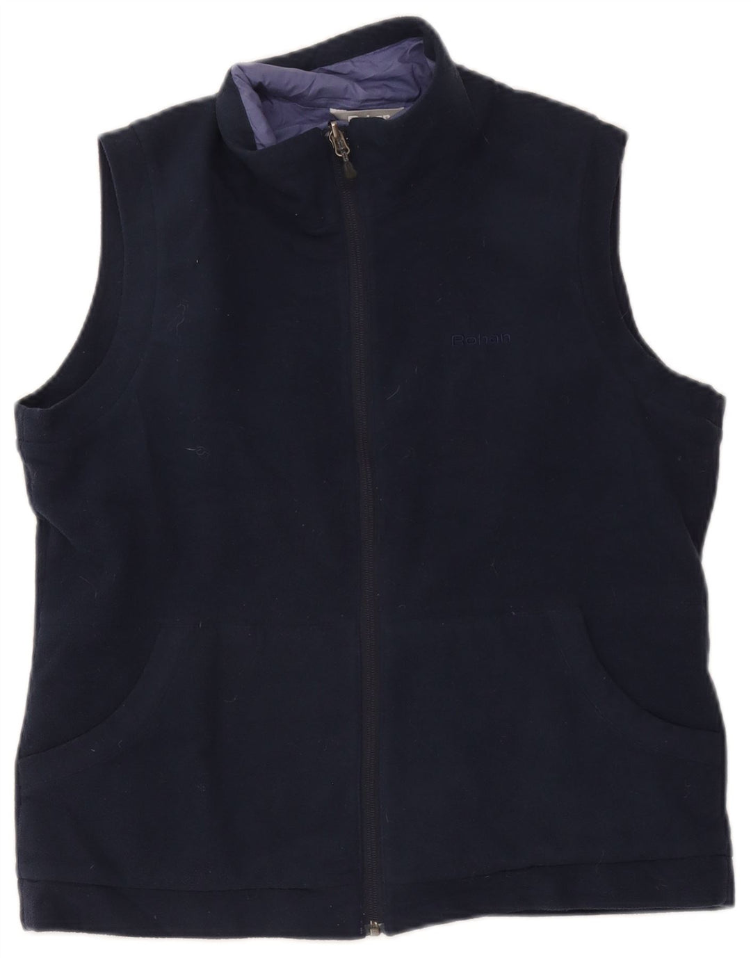 Gilet in pile da donna Rohan UK 14 grande blu navy