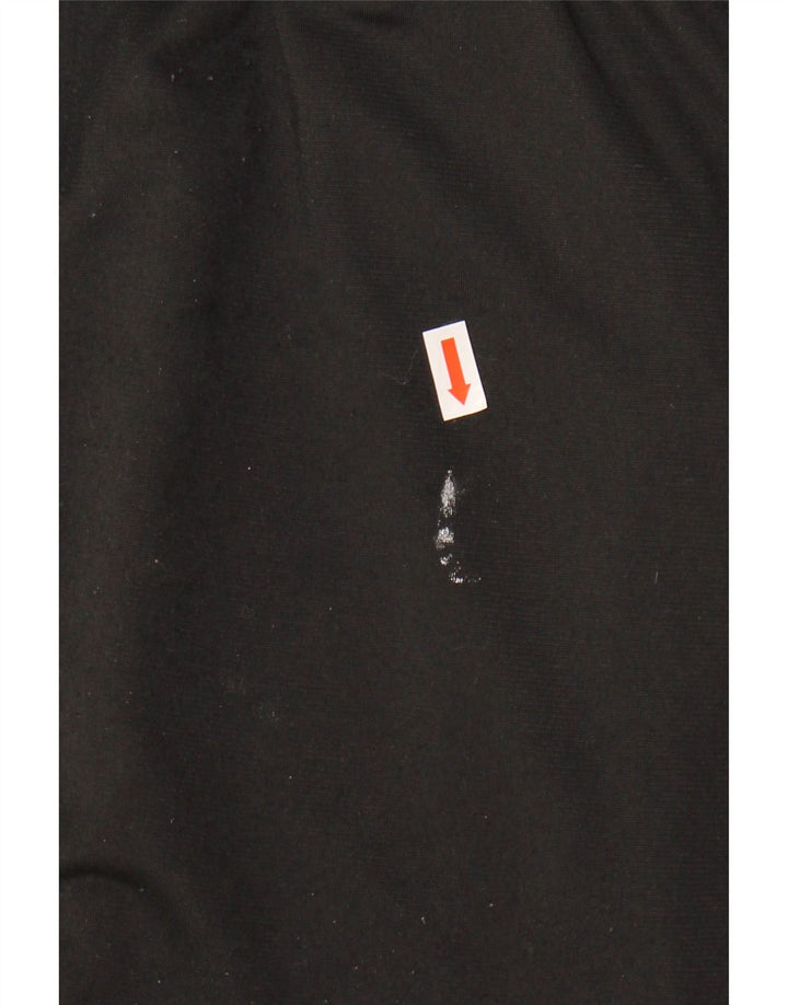 ADIDAS Boys Tracksuit Trousers Joggers 13-14 Years Black Polyester