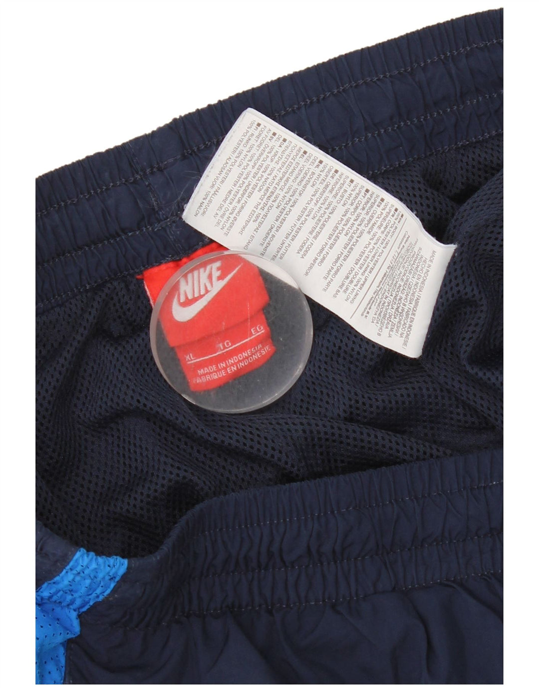 Pantaloni da tuta da uomo Nike Joggers XL Blu navy Colourblock poliestere