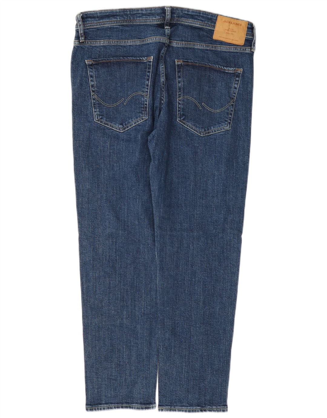 Jeans dritti Mike da uomo Jack & Jones W34 L30 cotone blu