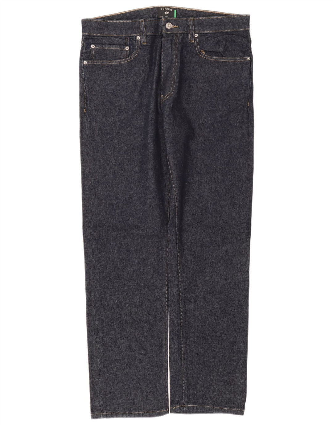 Jeans slim da uomo Dockers W34 L32 cotone blu navy