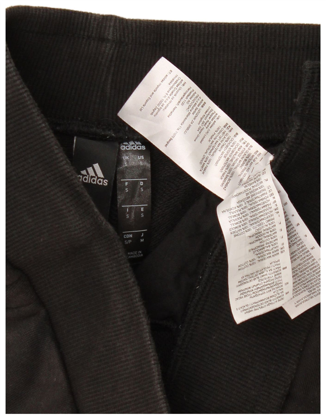 Pantaloncini sportivi grafici da uomo Adidas piccoli neri