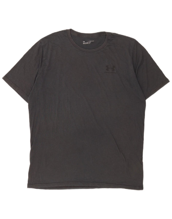 Maglietta da uomo Under Armour Top 2XL cotone nero