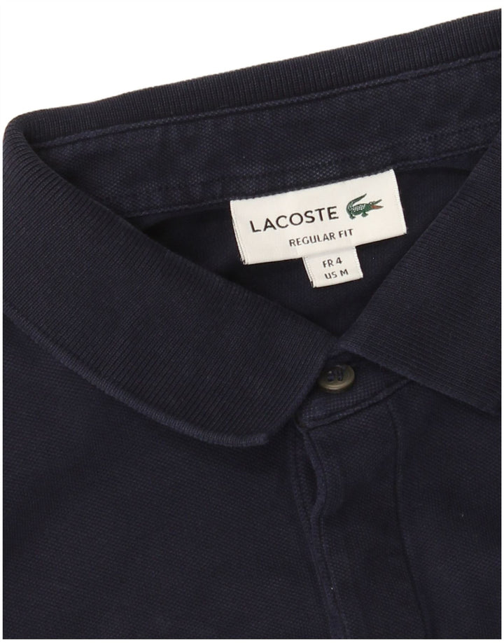 Polo Lacoste da uomo vestibilità regolare taglia 4 medio blu navy