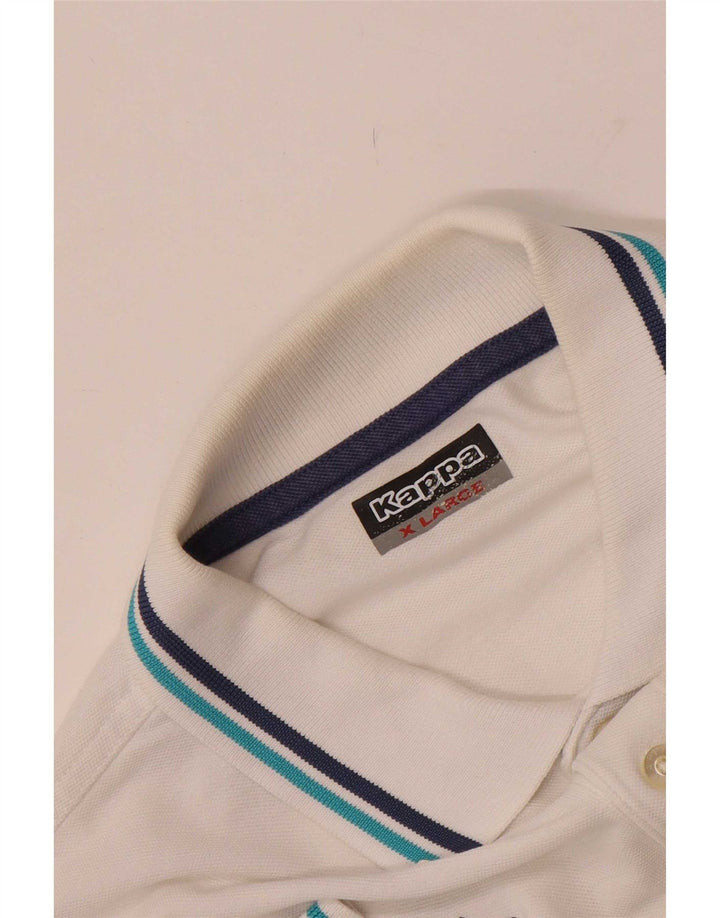 Polo Kappa Uomo XL Bianca