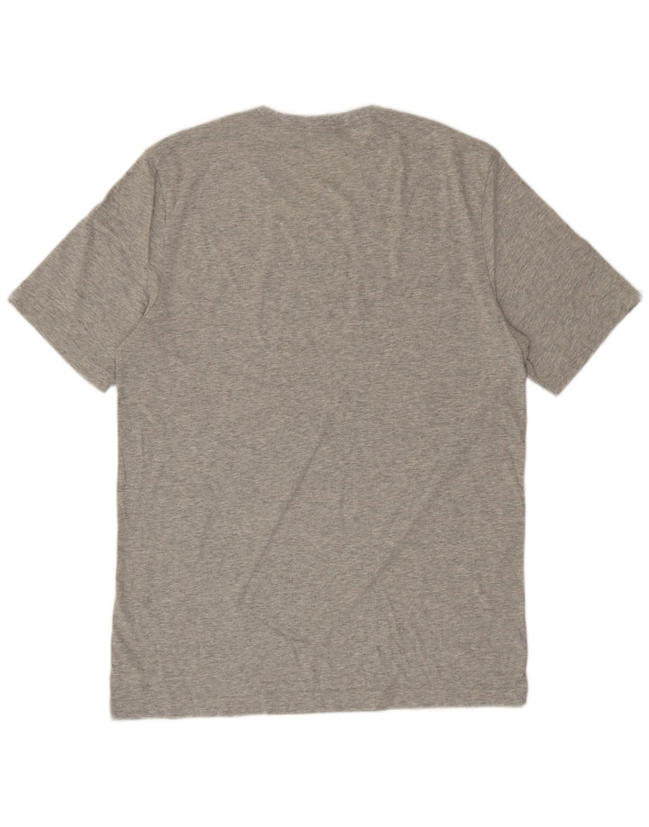 CALVIN KLEIN T-shirt da uomo Top Large in cotone grigio