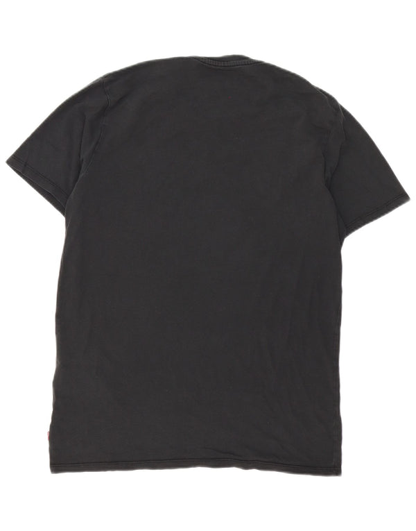 T-shirt grafica da uomo Levi's Top piccola in cotone nero