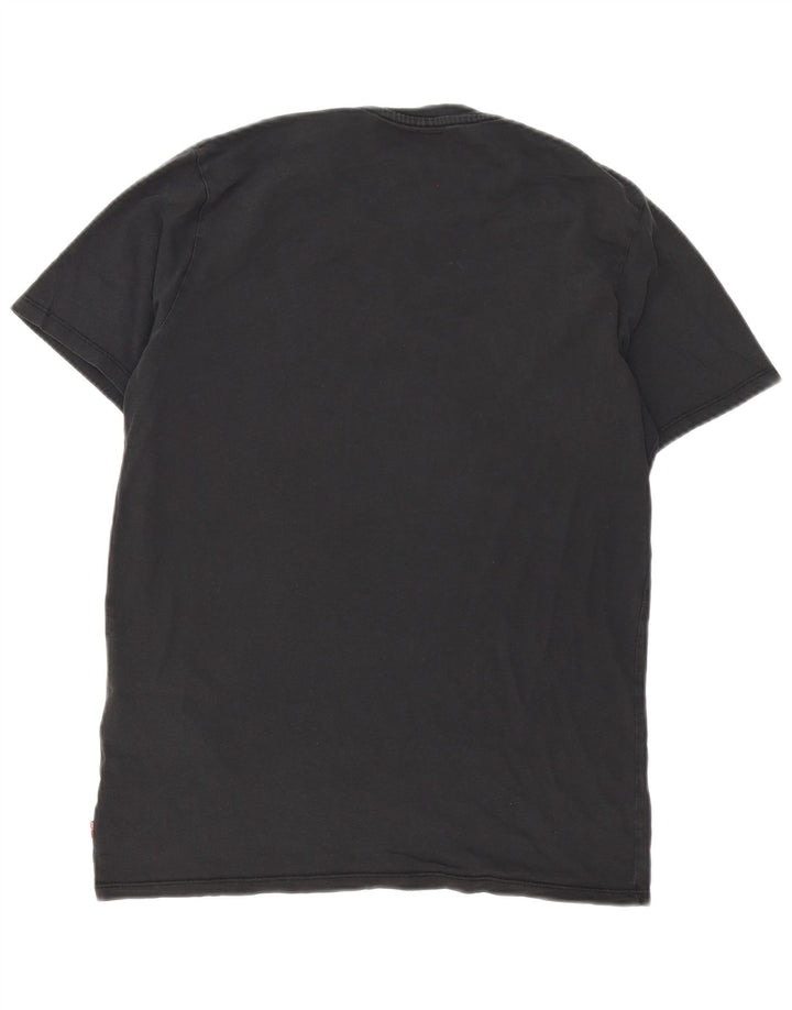 T-shirt grafica da uomo Levi's Top piccola in cotone nero